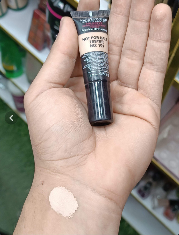 کرم پودر گابرینی فول کاور 24 ساعته مدل Derma شماره 101