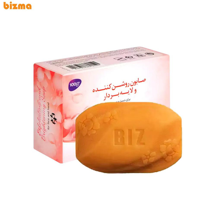 صابون روشن کننده و لایه بردار گیاهی دکتر بیز