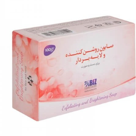 صابون روشن کننده و لایه بردار گیاهی دکتر بیز