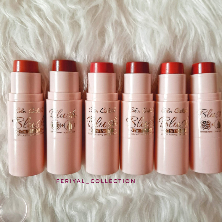 رژگونه استیکی پد دار کالر کاستل