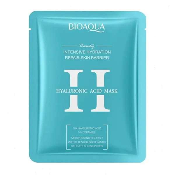 ماسک لب ورقه ای هیالورونیک اسید بیواکوا BIOAQUA